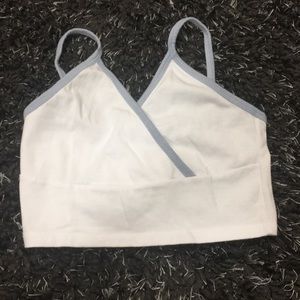 Amare trim contrast tank